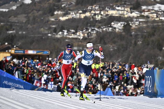 VAL DI FIEMME, ITALY 20260222 Ebba Andersson in the women s 5km at the Tesero cross-country skiing stadium during the Winter Olympics in Val di Fiemme, Italy. *** The image is included in the SPORTS PACKAGE. For others PAYMENT IMAGE *** VAL DI FIEMME ITALY x10430x *** VAL DI FIEMME, ITALY 20260222 Ebba Andersson in the women s 5km at the Tesero cross country skiing stadium during the Winter Olympics in Val di Fiemme, Italy The image is included in the SPORTS PACKAGE For others PAYMENT IMAGE VAL DI FIEMME ITALY x10430x  Copyright: xChristinexOlsson TTx 2026 OLYMPICS SKIING 5M WOMEN