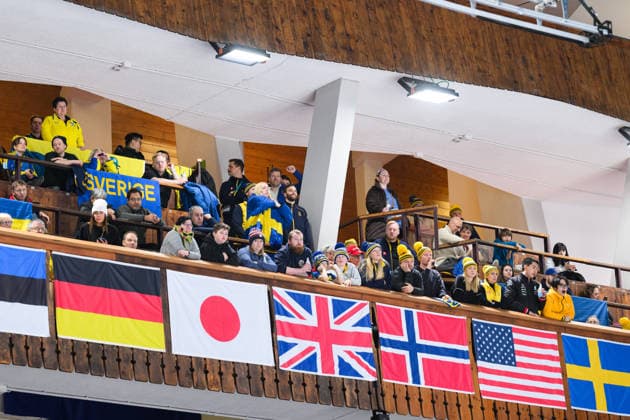 260222 Friends and family of Sweden during the women s gold medal curling match between Switzerland and Sweden during day 16 of the 2026 Winter Olympics on February 22, 2026 in Cortina. Photo: Jon Olav Nesvold BILDBYRAN COP 217 JE0130 curling Olympic Games, Olympische Spiele, Olympia, OS olympics winter olympics os ol olympiska spel vinter-os olympiske leker milano cortina 2026 milan cortina 2026 milano cortina 2026 olympic games milano cortina 2026 winter olympic games milano cortina-os milano cortina-ol vinter-ol 16 bbeng schweiz sveits sweden sverige dam publik *** 260222 Friends and family of Sweden during the women s gold medal curling match between Switzerland and Sweden during day 16 of the 2026 Winter Olympics on February 22, 2026 in Cortina Photo Jon Olav Nesvold BILDBYRAN COP 217 JE0130 curling olympic games olympics winter olympics os ol olympiska spel vinter os olympiske leker milano cortina 2026 milan cortina 2026 milano cortina 2026 olympic games milano cortina 2026 winter olympic games milano cortina os milano cortina ol olympiska spel vinter ol 16 bbeng schweiz sveits sweden sverige dam publik  Copyright: JONxOLAVxNESVOLD BB260222JE010