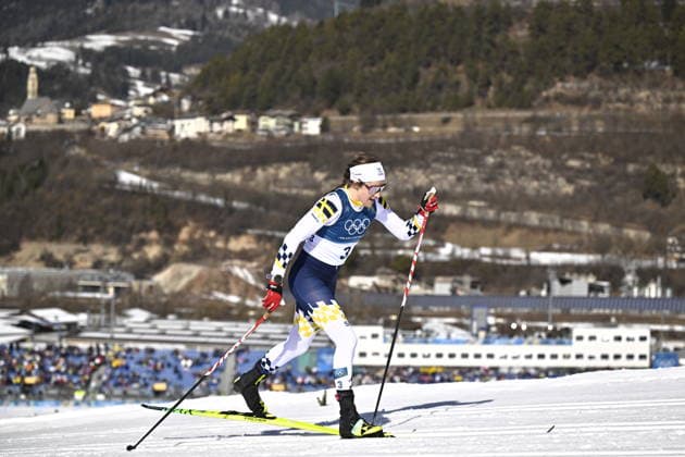 VAL DI FIEMME, ITALY 20260222 Ebba Andersson in the women s 5km at the Tesero cross-country skiing stadium during the Winter Olympics in Val di Fiemme, Italy. *** The image is included in the SPORTS PACKAGE. For others PAYMENT IMAGE *** VAL DI FIEMME ITALY x10430x *** VAL DI FIEMME, ITALY 20260222 Ebba Andersson in the women s 5km at the Tesero cross country skiing stadium during the Winter Olympics in Val di Fiemme, Italy The image is included in the SPORTS PACKAGE For others PAYMENT IMAGE VAL DI FIEMME ITALY x10430x  Copyright: xChristinexOlsson TTx 2026 OLYMPICS SKIING 5M WOMEN