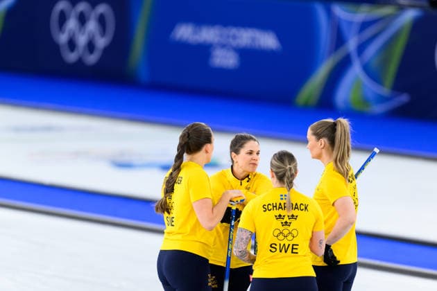 260222 Anna Hasselborg of Sweden competes in a women s gold medal curling match between Switzerland and Sweden during day 16 of the 2026 Winter Olympics on February 22, 2026 in Cortina. Photo: Jon Olav Nesvold BILDBYRAN COP 217 JE0130 curling Olympic Games, Olympische Spiele, Olympia, OS olympics winter olympics os ol olympiska spel vinter-os olympiske leker milano cortina 2026 milan cortina 2026 milano cortina 2026 olympic games milano cortina 2026 winter olympic games milano cortina-os milano cortina-ol vinter-ol 16 bbeng schweiz sveits sweden sverige dam *** 260222 Anna Hasselborg of Sweden competes in a women s gold medal curling match between Switzerland and Sweden during day 16 of the 2026 Winter Olympics on February 22, 2026 in Cortina Photo Jon Olav Nesvold BILDBYRAN COP 217 JE0130 curling olympic games olympics winter olympics os ol olympiska spel vinter os olympiske leker milano cortina 2026 milan cortina 2026 milano cortina 2026 olympic games milano cortina 2026 winter olympic games milano cortina os milano cortina ol vinter ol 16 bbeng schweiz sveits sweden sverige dam  Copyright: JONxOLAVxNESVOLD BB260222JE034