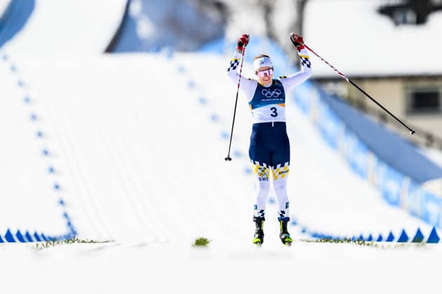 260222 Ebba Andersson of Sweden celebrates winning in the women s 50km classic technique cross-country skiing race during day 16 of the 2026 Winter Olympics on February 22, 2026 in Val di Fiemme. Photo: Maxim Thore BILDBYRAN kod MT MT1003 jubel sweden sverige skidor cross-country skiing langrenn Olympic Games, Olympische Spiele, Olympia, OS olympics winter olympics os ol olympiska spel vinter-os olympiske leker milano cortina 2026 milan cortina 2026 milano cortina 2026 olympic games milano cortina 2026 winter olympic games milano cortina-os milano cortina-ol vinter-ol 16 bbeng *** 260222 Ebba Andersson of Sweden celebrates winning in the women s 50km classic technique cross country skiing race during day 16 of the 2026 Winter Olympics on February 22, 2026 in Val di Fiemme Photo Maxim Thore BILDBYRAN kod MT MT1003 jubel sweden sverige skidor cross country skiing langrenn olympic games olympics winter olympics os ol olympiska spel vinter os olympiske leker milano cortina 2026 milan cortina 2026 milano cortina 2026 olympic games milano cortina 2026 winter olympic games milano cortina os milano cortina ol vinter ol 16 bbeng  Copyright: MAXIMxTHORE BB260222MT062