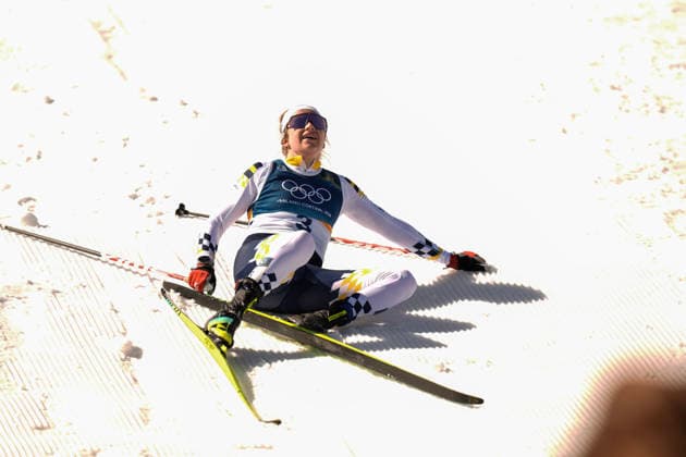 Winter Olympics in Milan Cortina 2026 Val di Fiemme, Italy 20260222. Ebba Andersson from Sweden wins Olympic gold in the women s 50 km classic at Lago di Tesereo during the Winter Olympics in Milano Cortina 2026. Photo: Terje Pedersen NTB Val di Fiemme Italy EDITORIAL USE ONLY. RESTRICTED USE FOR BETTING COMPANIES Ref:_SPO3y3HrxKraK4.jpg *** Winter Olympics in Milan Cortina 2026 Val di Fiemme, Italy 20260222 Ebba Andersson from Sweden wins Olympic gold in the women s 50 km classic at Lago di Tesereo during the Winter Olympics in Milano Cortina 2026 Photo Terje Pedersen NTB Val di Fiemme Italy EDITORIAL USE ONLY RESTRICTED USE FOR BETTING COMPANIES  Copyright: xTerjexPedersenx xNTBx