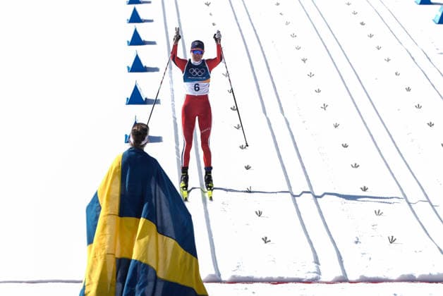 Winter Olympics in Milan Cortina 2026 Val di Fiemme, Italy 20260222. Ebba Andersson from Sweden wins Olympic gold in the women s 50 km classic at Lago di Tesereo during the Winter Olympics in Milano Cortina 2026. Photo: Terje Pedersen NTB Val di Fiemme Italy EDITORIAL USE ONLY. RESTRICTED USE FOR BETTING COMPANIES Ref:_SPOq7cR4PBg7NI.jpg *** Winter Olympics in Milan Cortina 2026 Val di Fiemme, Italy 20260222 Ebba Andersson from Sweden wins Olympic gold in the women s 50 km classic at Lago di Tesereo during the Winter Olympics in Milano Cortina 2026 Photo Terje Pedersen NTB Val di Fiemme Italy EDITORIAL USE ONLY RESTRICTED USE FOR BETTING COMPANIES  Copyright: xTerjexPedersenx xNTBx