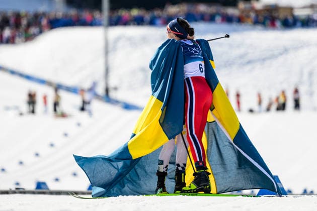 260222 Ebba Andersson of Sweden and Heidi Weng of Norway celebrate after competing in the women s 50km classic technique cross-country skiing race during day 16 of the 2026 Winter Olympics on February 22, 2026 in Val di Fiemme. Photo: Maxim Thore BILDBYRAN kod MT MT1003 jubel sweden sverige norge norway skidor cross-country skiing langrenn Olympic Games, Olympische Spiele, Olympia, OS olympics winter olympics os ol olympiska spel vinter-os olympiske leker milano cortina 2026 milan cortina 2026 milano cortina 2026 olympic games milano cortina 2026 winter olympic games milano cortina-os milano cortina-ol vinter-ol 16 bbeng *** 260222 Ebba Andersson of Sweden and Heidi Weng of Norway celebrate after competing in the women s 50km classic technique cross country skiing race during day 16 of the 2026 Winter Olympics on February 22, 2026 in Val di Fiemme Photo Maxim Thore BILDBYRAN kod MT MT1003 jubel sweden sverige norge norway skidor cross country skiing langrenn olympic games olympics winter olympics os ol olympiska spel vinter os olympiske leker milano cortina 2026 milan cortina 2026 milano cortina 2026 olympic games milano cortina 2026 winter olympic games milano cortina os milano cortina ol vinter ol 16 bbeng  Copyright: MAXIMxTHORE BB260222MT076