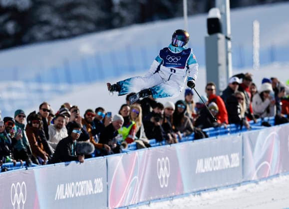 (260222) -- LIVIGNO, Feb. 22, 2026 -- Liu Yishan of China competes during run 2 of the freestyle skiing women s freeski halfpipe final at the Milan-Cortina 2026 Olympic Winter games, Winterspiele,Spiele, Summer games in Livigno, Italy, Feb. 22, 2026. ) (MICO2026)ITALY-LIVIGNO-OLYMPIC WINTER GAMES-FREESTYLE SKIING-WOMEN S FREESKI HALFPIPE-FINAL WangxPeng 