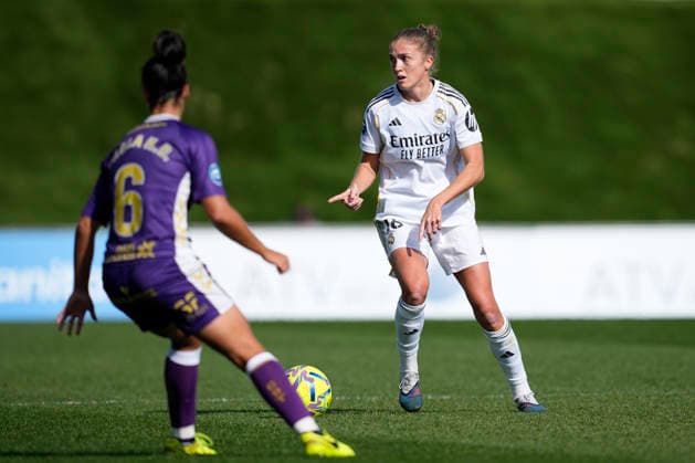 February 22, 2026, Valdebebas, Madrid, Spain: Filippa Angeldahl of Real Madrid CF in action during the Spanish Women League, Liga F, football match played between Real Madrid and CD Costa Adeje Tenerife at Alfredo Di Stefano stadium on February 22, 2026, in Valdebebas, Madrid, Spain. Valdebebas Spain - ZUMAa181 20260222_zaa_a181_064 Copyright: xOscarxJ.xBarrosox
