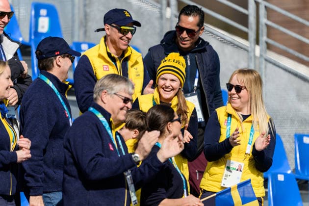 260222 Princess Estelle of Sweden in the stands during the women s 50km classic technique cross-country skiing race during day 16 of the 2026 Winter Olympics on February 22, 2026 in Val di Fiemme. Photo: Maxim Thore BILDBYRAN kod MT MT1003 skidor cross-country skiing langrenn Olympic Games, Olympische Spiele, Olympia, OS olympics winter olympics os ol olympiska spel vinter-os olympiske leker milano cortina 2026 milan cortina 2026 milano cortina 2026 olympic games milano cortina 2026 winter olympic games milano cortina-os milano cortina-ol vinter-ol 16 bbeng *** 260222 Princess Estelle of Sweden in the stands during the women s 50km classic technique cross country skiing race during day 16 of the 2026 Winter Olympics on February 22, 2026 in Val di Fiemme Photo Maxim Thore BILDBYRAN kod MT MT1003 skidor cross country skiing langrenn olympic games olympics winter olympics os ol olympiska spel vinter os olympiske leker milano cortina 2026 milan cortina 2026 milano cortina 2026 olympic games milano cortina 2026 winter olympic games milano cortina os milano cortina ol vinter ol 16 bbeng  Copyright: MAXIMxTHORE BB260222MT105