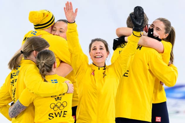 260222 Anna Hasselborg of Sweden celebrate winning in women s gold medal curling match between Switzerland and Sweden during day 16 of the 2026 Winter Olympics on February 22, 2026 in Cortina. Photo: Jon Olav Nesvold BILDBYRAN COP 217 JE0130 jubel curling Olympic Games, Olympische Spiele, Olympia, OS olympics winter olympics os ol olympiska spel vinter-os olympiske leker milano cortina 2026 milan cortina 2026 milano cortina 2026 olympic games milano cortina 2026 winter olympic games milano cortina-os milano cortina-ol vinter-ol 16 bbeng schweiz sveits sweden sverige dam *** 260222 Anna Hasselborg of Sweden celebrate winning in women s gold medal curling match between Switzerland and Sweden during day 16 of the 2026 Winter Olympics on February 22, 2026 in Cortina Photo Jon Olav Nesvold BILDBYRAN COP 217 JE0130 jubilation curling olympic games olympics winter olympics os ol olympiska spel vinter os olympiske leker milano cortina 2026 milan cortina 2026 milano cortina 2026 olympic games milano cortina 2026 winter olympic games milano cortina os milano cortina ol vinter ol 16 bbeng schweiz sveits sweden sverige dam  Copyright: JONxOLAVxNESVOLD BB260222JE061