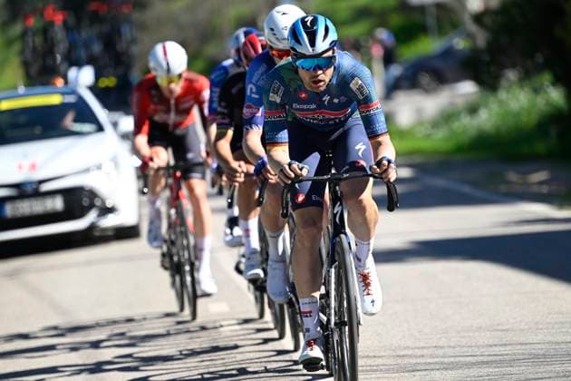 Volta Algarve 2026 Stage 5 ALTO DO MALHAO (LOULE), PORTUGAL - FEBRUARY 22 : Schachmann Maximilian (GER) of Soudal Quick-Step during stage 5 of the 52th edition of Volta Algarve an UCI ProSeries 2.Pro cycling road race stage for Men Elite of 148.4 km with start in Faro and finish in Alto do Malhao (Loule) on February 22, 2026 in Alto do Malhao (Loule), Portugal, 22 02 2026 ( Motordriver Guy De Vuyst - Alto do Malhao (Loule) Portugal  Copyright: xNicoxVereeckenx