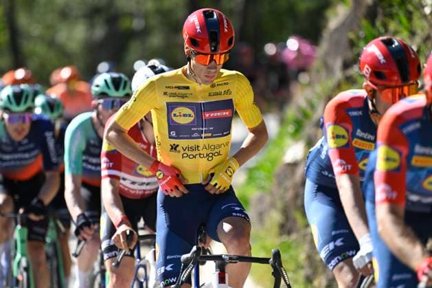 Volta Algarve 2026 Stage 5 ALTO DO MALHAO (LOULE), PORTUGAL - FEBRUARY 22 : Ayuso Juan (ESP) of Lidl - Trek during stage 5 of the 52th edition of Volta Algarve an UCI ProSeries 2.Pro cycling road race stage for Men Elite of 148.4 km with start in Faro and finish in Alto do Malhao (Loule) on February 22, 2026 in Alto do Malhao (Loule), Portugal, 22 02 2026 ( Motordriver Guy De Vuyst - Alto do Malhao (Loule) Portugal  Copyright: xNicoxVereeckenx