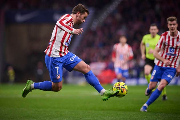 ATLETICO DE MADRID v RCD ESPANYOL. LA LIGA 2025 2026. ROUND 25. Atletico de Madrid s Antoine Griezmann during La Liga match. February 21, 2026. (ALTERPHOTOS Jorge Ropero) MadridSpain  Copyright: xJorgexRoperox