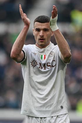 Cm Bergamo 22 02 2026 - campionato di calcio serie A Atalanta-Napoli foto Cristiano Mazzi Image nella foto: Alessandro Buongiorno 