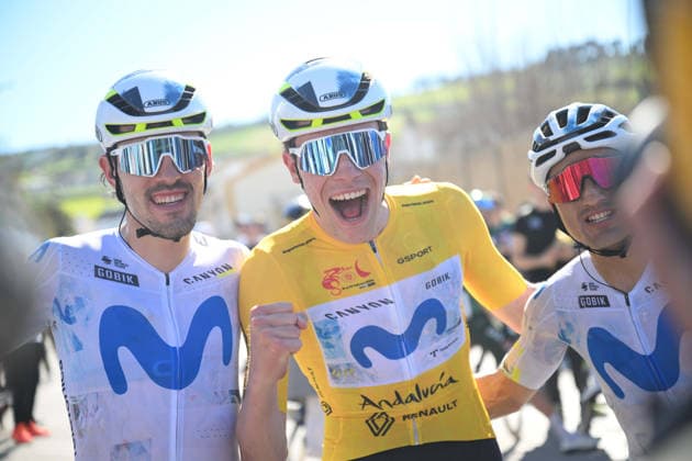 22-02-2026 Vuelta Andalucia; Tappa 05 La Roda De Andalucia - Lucena; 2026, Movistar; Romeo Abad, Ivan; Lucena; 