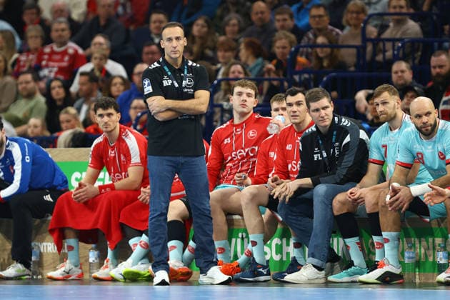 Roberto Garcia Parrondo Coach, MT Melsungen Handball I Men I Bundesliga Daikin HBL I Season 2025 2026 I 22 Matchday I Handball Sport Verein Hamburg MT Melsungen I 22 02 2026 I Barclays Arena