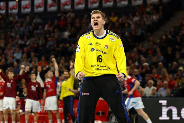 16 Robin Haug Handball Sport Verein Hamburg Handball I Men I Bundesliga Daikin HBL I Season 2025 2026 I 22 Matchday I Handball Sport Verein Hamburg MT Melsungen I 22 02 2026 I Barclays Arena