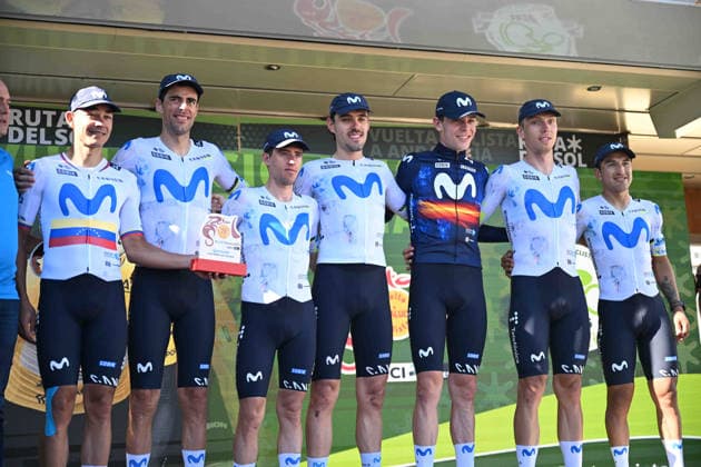22-02-2026 Vuelta Andalucia; Tappa 05 La Roda De Andalucia - Lucena; 2026, Movistar; Romeo Abad, Ivan; Lucena; 