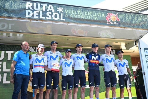 22-02-2026 Vuelta Andalucia; Tappa 05 La Roda De Andalucia - Lucena; 2026, Movistar; Romeo Abad, Ivan; Lucena; 