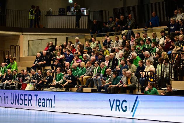 Handball I Women I Season 2025 2026 I EHF European League I VfL Oldenburg Tertnes Bergen I 22 02 2026 Fans VfL Oldenburg Women Buxtehude Halle Nord NEW Lower Saxony Germany Copyright: xLobeca FelixxSchlikisx