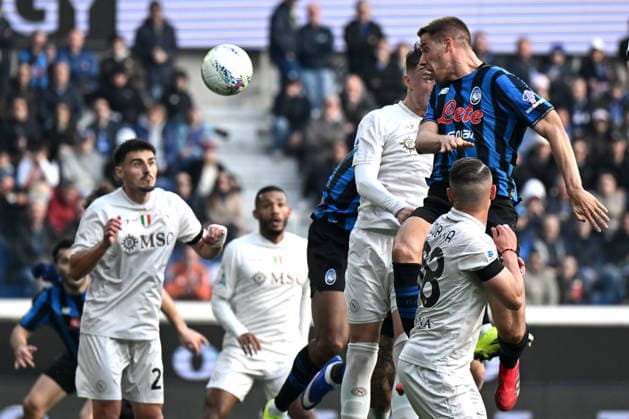 Db Bergamo 22 02 2026 - campionato di calcio serie A Atalanta-Napoli foto Daniele Buffa Image nella foto: gol Mario Pasalic 
