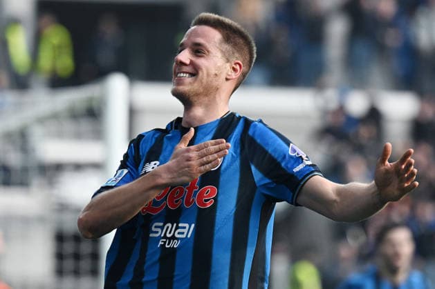 Db Bergamo 22 02 2026 - campionato di calcio serie A Atalanta-Napoli foto Daniele Buffa Image nella foto: esultanza gol Mario Pasalic 