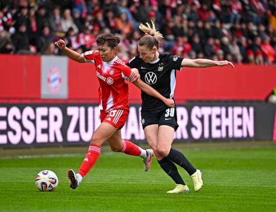 Football, Women, 1st BL, FC Bayern Munich - VfL Wolfsburg