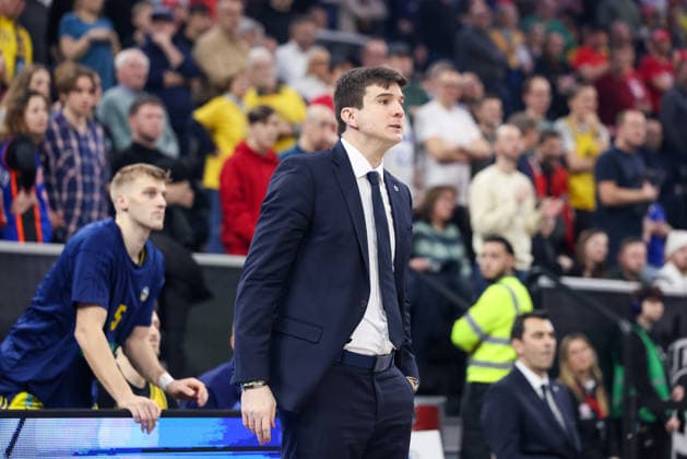 Pedro Calles Alba Berlin, Head Coach , GER, BMA365 Bamberg Baskets vs Alba Berlin, Basketball, BBL Cup, BMW TOP FOUR, Final, Season 2025 2026, 22 02 2026, GER, BMA365 Bamberg Baskets vs Alba Berlin, Basketball, BBL Cup, BMW TOP FOUR, Final, Season 2025 2026, 22 02 2026 Muenchen Copyright: xEibner-Pressefoto JennixMaulx EP_JML