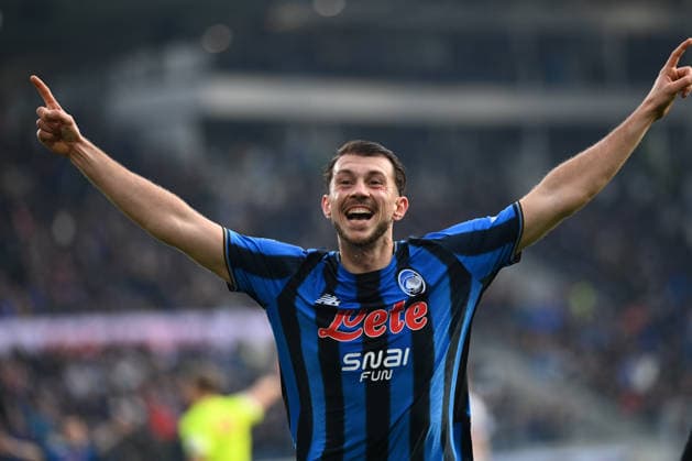 sAMARDZIC Lazar (Atalanta Bc) celebrating his goal during Atalanta BC vs SSC Napoli, Italian soccer Serie A match in Bergamo, Italy, February 22 2026  Copyright: xGianlucaxRicci IPAxSportx xipa-agency.netx xx IPA_71876286 IPA_Agency_IPA71876286