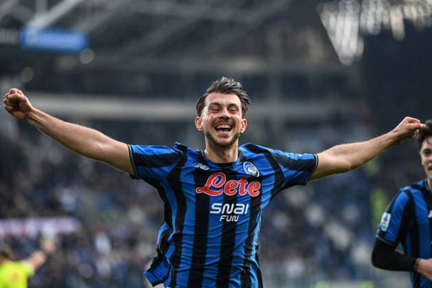 SAMARDZIC Lazar (Atalanta Bc) celebrating his goal during Atalanta BC vs SSC Napoli, Italian soccer Serie A match in Bergamo, Italy, February 22 2026  Copyright: xGianlucaxRicci IPAxSportx xipa-agency.netx xx IPA_71876734 IPA_Agency_IPA71876734