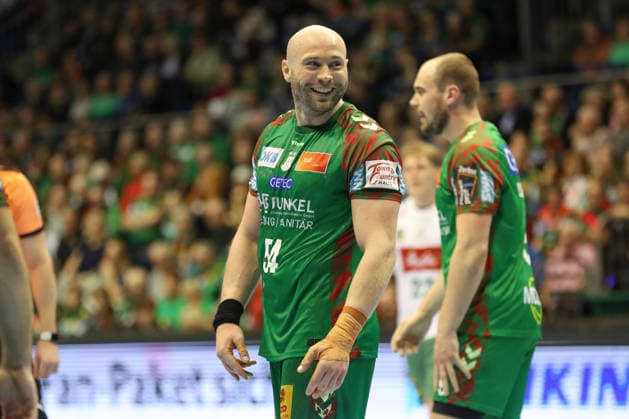 22 02 2026, xgox, Handball Daikin HBL SC Magdeburg GWD Minden emspor, v l Oscar Bergendahl Magdeburg, 54 Magdeburg