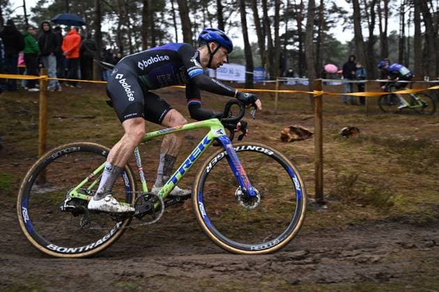 Dutch Lars Van Der Haar pictured in action during the men s elite race at the Sluitingsprijs Oostmalle cyclocross race, Sunday 22 February 2026, in Oostmalle, the last race of the 2025-2026 cyclocross season. LUCxCLAESSEN  x164539218x
