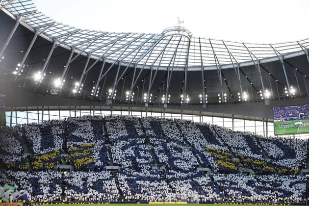 Premier League football, Tottenham v Arsenal Premier League football, The Tottenham Hotspurs Stadium, Tottenham, London, UK. 22.02.2026 Tottenham v Arsenal. Pic shows Tottenham fans Photographs by Marc Aspland for The Times & Sunday Times  Copyright: xMarcxAsplandxforxThexTimesx&xSunx NINTCHDBPICT001061330259
