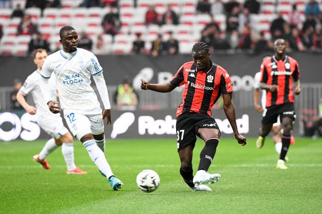 OGC Nice v FC Lorient - Ligue 1 McDonald s 2025 2026 37 Kojo PEPRAH OPPONG (ogcn) during the Ligue 1 McDonald s match between Nice and Lorient at Allianz Riviera on February 22, 2026 in Nice, France. Nice France  Copyright: xFEPx 776348295
