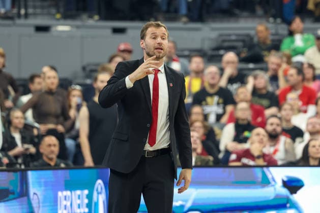 Anton Gavel BMA365 Bamberg Baskets, Head Coach gestures, GER, BMA365 Bamberg Baskets vs Alba Berlin, Basketball, BBL Cup, BMW TOP FOUR, Final, Season 2025 2026, 22 02 2026, GER, BMA365 Bamberg Baskets vs Alba Berlin, Basketball, BBL Cup, BMW TOP FOUR, Final, Season 2025 2026, 22 02 2026 Muenchen Copyright: xEibner-Pressefoto JennixMaulx EP_JML