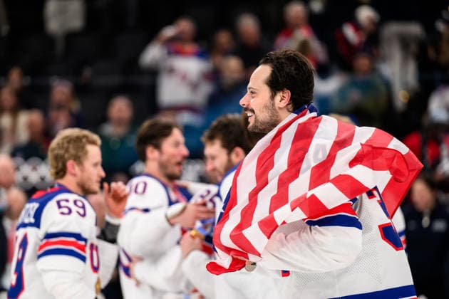 260222 Auston Matthews of USA celebrates after the men s Ice hockey, Eishockey final between Canada and USA during day 16 of the 2026 Winter Olympics on February 22, 2026 in Milan. Photo: Joel Marklund BILDBYRAN kod JM JM0802 bbeng ishockey ice hockey Olympic Games, Olympische Spiele, Olympia, OS olympics winter olympics os ol olympiska spel vinter-os olympiske leker milano cortina 2026 milan cortina 2026 milano cortina 2026 olympic games milano cortina 2026 winter olympic games milano cortina-os milano cortina-ol vinter-ol final usa united states canada kanada jubel *** 260222 Auston Matthews of USA celebrates after the men s ice hockey final between Canada and USA during day 16 of the 2026 Winter Olympics on February 22, 2026 in Milan Photo Joel Marklund BILDBYRAN kod JM JM0802 bbeng ishockey ice hockey olympic games olympics winter olympics os ol olympiska spel vinter os olympiske leker milano cortina 2026 milan cortina 2026 milano cortina 2026 olympic games milano cortina 2026 winter olympic games milano cortina os milano cortina ol vinter ol final usa united states canada kanada jubel  Copyright: JOELxMARKLUND BB260222JM118