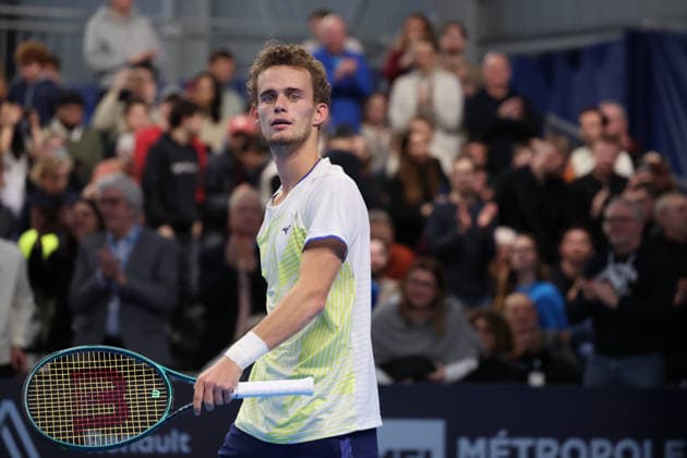 TENNIS : Finale simple Play In Challenger Lille 2026 - ATP, Tennis Herren 125 Challenger Tour - 22 02 2026 Victoire et joie de Luca VAN ASSCHE (France) lors de la finale simple au Play In Challenger Lille 2026, ATP 125 Challenger Tour, le 22 fÃ vrier 2026 - photo Laurent Sanson PsnewZ  Copyright: xLaurentxSANSONx xPsnewZx