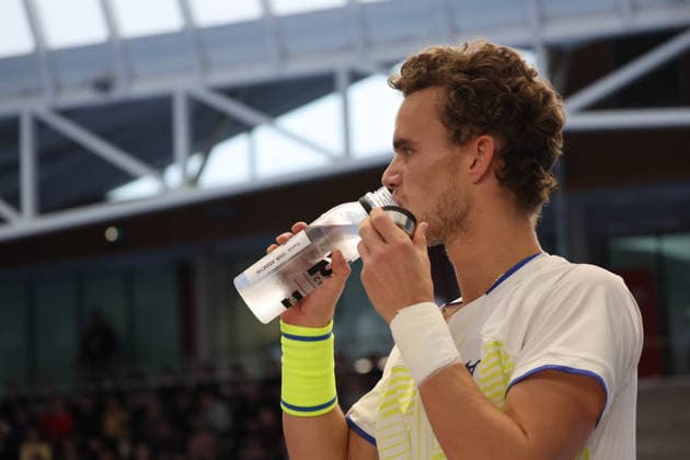 TENNIS : Finale simple Play In Challenger Lille 2026 - ATP, Tennis Herren 125 Challenger Tour - 22 02 2026 Luca VAN ASSCHE (France) lors de la finale simple au Play In Challenger Lille 2026, ATP 125 Challenger Tour, le 22 fÃ vrier 2026 - photo Laurent Sanson PsnewZ  Copyright: xLaurentxSANSONx xPsnewZx