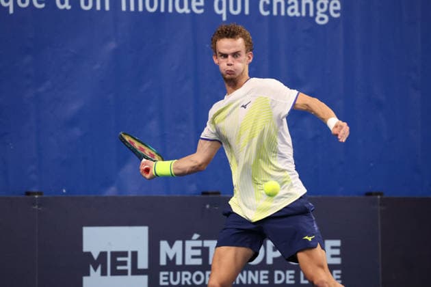 TENNIS : Finale simple Play In Challenger Lille 2026 - ATP, Tennis Herren 125 Challenger Tour - 22 02 2026 Luca VAN ASSCHE (France) lors de la finale simple au Play In Challenger Lille 2026, ATP 125 Challenger Tour, le 22 fÃ vrier 2026 - photo Laurent Sanson PsnewZ  Copyright: xLaurentxSANSONx xPsnewZx