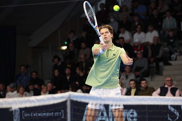 Tennis, ATP tournament in Lille