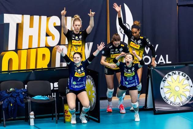 Volleyball, Women, DVV Cup, VfB 91 Suhl Lotto Thüringen - Allianz MTV Stuttgart