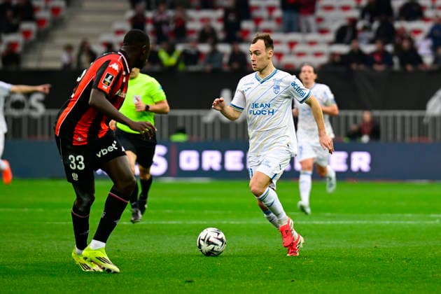 FOOTBALL : OGC Nice VS FC Lorient - Ligue 1 McDonald s - 22 02 2026 Pablo Pagis (FC Lorient) - Ligue 1 McDonald™s match between OGC Nice and Football Club de Lorient on February 22, 2026 at the Allianz Riviera Stadium in Nice. NiceFrance  Copyright: xWilliamxCannarellax