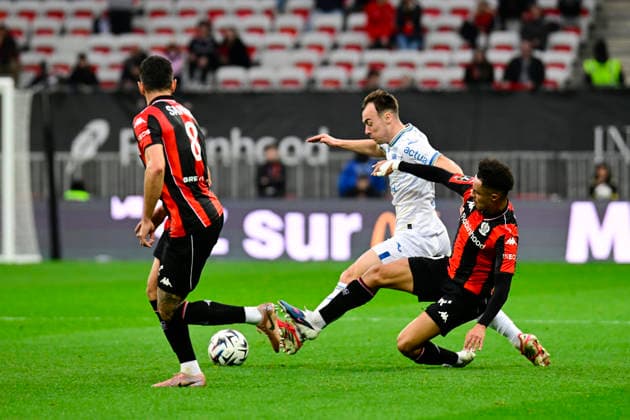 FOOTBALL : OGC Nice VS FC Lorient - Ligue 1 McDonald s - 22 02 2026 Pablo Pagis (FC Lorient) - Ligue 1 McDonald™s match between OGC Nice and Football Club de Lorient on February 22, 2026 at the Allianz Riviera Stadium in Nice. NiceFrance  Copyright: xWilliamxCannarellax