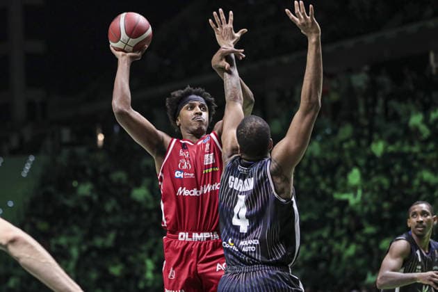 16 LeDay Zach (EA7 Emporio Armani) during Frecciarossa Final Eight 2026 - Final - EA7 Emporio Armani Milano vs Bertram Derthona Tortona , Italian Basketball Cup Men match in Turin, Italy, February 22 2026  Copyright: xNorbertoxMaccagno IPAxSportx xipa-agency.netx xx IPA_71882917 IPA_Agency_IPA71882917