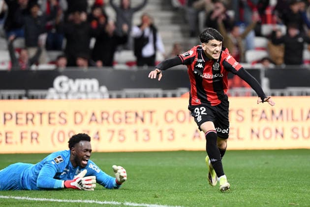 OGC Nice v FC Lorient - Ligue 1 McDonald s 2025 2026 32 Kail BOUDACHE (ogcn) during the Ligue 1 McDonald s match between Nice and Lorient at Allianz Riviera on February 22, 2026 in Nice, France. Nice France  Copyright: xFEPx 776348295