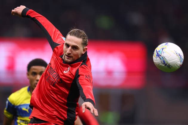 Ac Milan - Parma Calcio Adrien Rabiot of Ac Milan in action during the Serie A match beetween Ac Milan and Parma Calcio at Stadio Giuseppe Meazza on February 22 2026 in Milano, Italy . Milano Stadio Giuseppe Meazza Italy Copyright: xMarcoxCanonierox