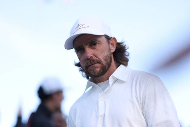 February 22, 2026, Pacific Palisades, California, USA: TOMMY FLEETWOOD walks from the 14th green during the second round of the Genesis Invitational at the Riviera Country club in Pacific Palisades, California. Golf_PGATour_Genesis_Invitational  - ZUMAt158 20260222_zsp_t158_021 Copyright: xBrentonxTsex
