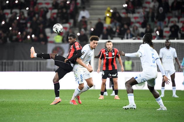 OGC Nice v FC Lorient - Ligue 1 McDonald s 2025 2026 25 Mohamed-Ali CHO (ogcn) - 08 Noah CADIOU (fcl) during the Ligue 1 McDonald s match between Nice and Lorient at Allianz Riviera on February 22, 2026 in Nice, France. Nice France  Copyright: xFEPx 776348295