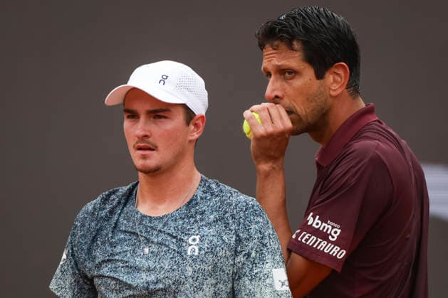 RIO DE JANEIRO (RJ), 22 02 2026- SPORTS TENNIS RIO OPEN - RIO OPEN 2026 ATP, Tennis Herren 500 - Doubles Final, match between Joao FONSECA (BRA) and Marcelo MELO (BRA) vs Constantin FRANTZEN (GER) and Robin HAASE (NED), held at the Jockey Club Brasileiro, Rio de Janeiro, this Sunday (22). (Photo: Renan Areias Photo Premium SPP) (Renan Areias, Renan Areias SPP) Copyright: xRenanxAreias,xRenanxAreiasx xSPPx spp-en-ReArReAr-renan_areias_photo_premium_343810