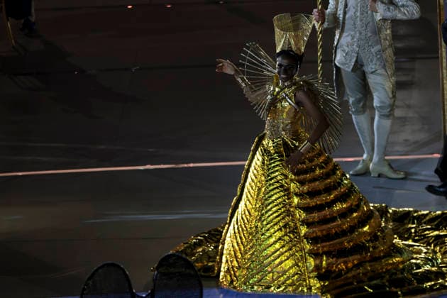 OLYMPICS - Winter Olympic Games, Olympische Spiele, Olympia, OS Milano Cortina 2026 VERONA,ITALY,22.FEB.26 - OLYMPICS - Winter Olympic Games Milano Cortina 2026, closing ceremony. Image shows a show act.  GEPAxpictures xMatthiasxTrinkl