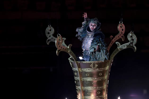 OLYMPICS - Winter Olympic Games, Olympische Spiele, Olympia, OS Milano Cortina 2026 VERONA,ITALY,22.FEB.26 - OLYMPICS - Winter Olympic Games Milano Cortina 2026, closing ceremony. Image shows a show act.  GEPAxpictures xMatthiasxTrinkl