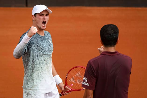 RIO DE JANEIRO (RJ), 22 02 2026- SPORTS TENNIS RIO OPEN - RIO OPEN 2026 ATP, Tennis Herren 500 - Doubles Final, match between Joao FONSECA (BRA) and Marcelo MELO (BRA) vs Constantin FRANTZEN (GER) and Robin HAASE (NED), held at the Jockey Club Brasileiro, Rio de Janeiro, this Sunday (22). (Photo: Renan Areias Photo Premium SPP) (Renan Areias, Renan Areias SPP) Copyright: xRenanxAreias,xRenanxAreiasx xSPPx spp-en-ReArReAr-renan_areias_photo_premium_343864